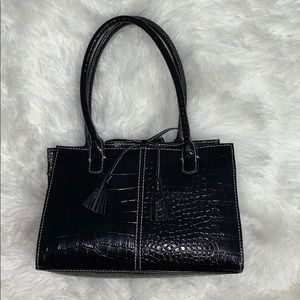 Liz Claiborne Alligator Embossed Purse